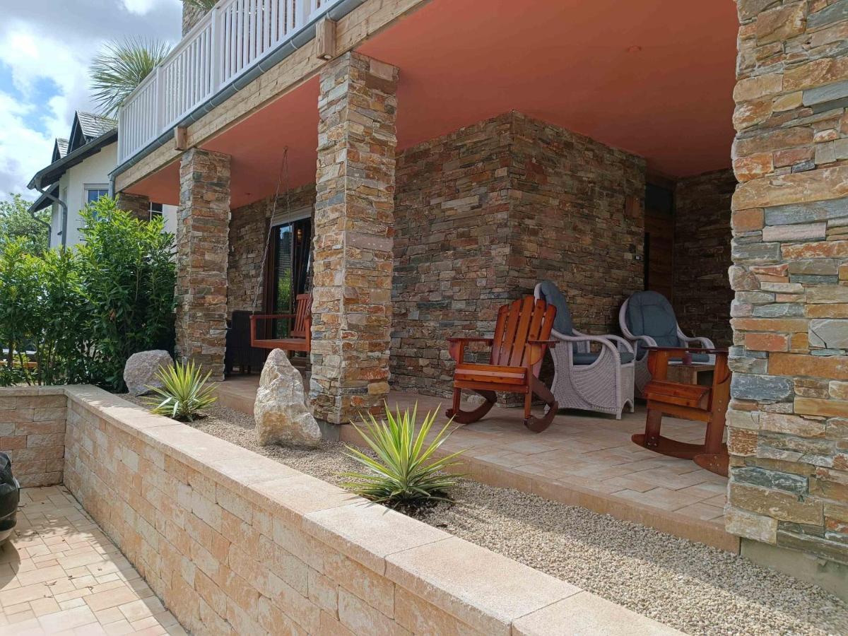 Luxus Ferienwohnung Chalet Seenaehe Schalkenmehren Esterno foto
