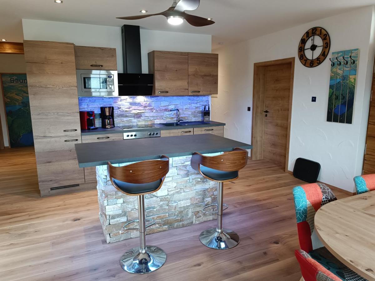 Luxus Ferienwohnung Chalet Seenaehe Schalkenmehren Esterno foto