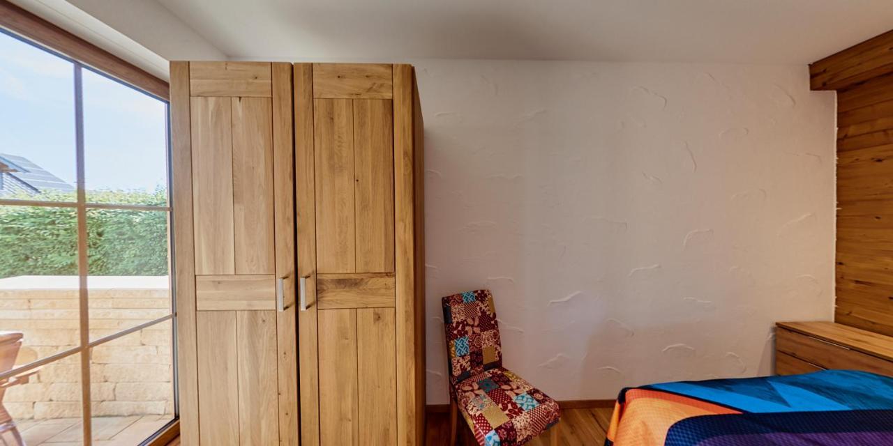 Luxus Ferienwohnung Chalet Seenaehe Schalkenmehren Esterno foto